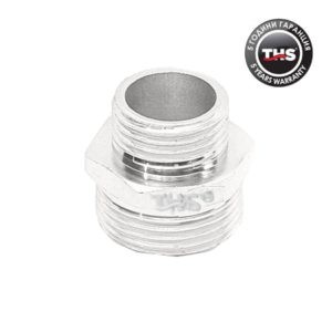 Niplu redus alama hrom 1/2x3/8"MM THS 1871