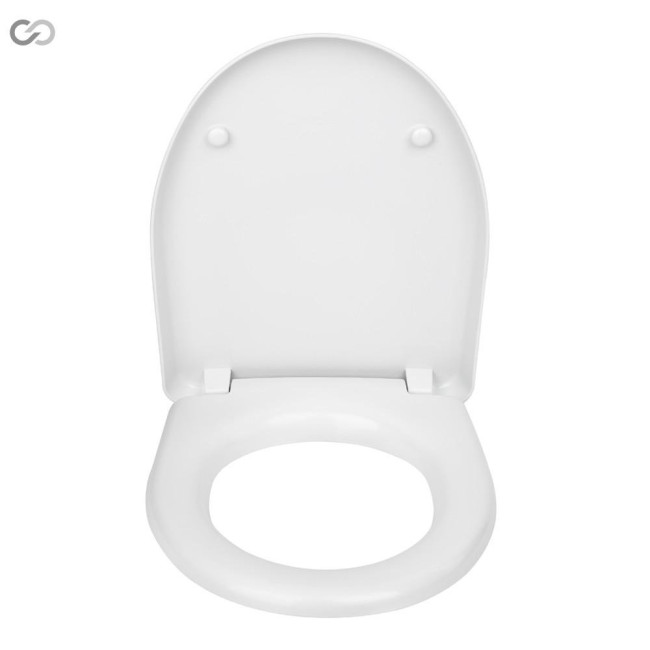 Capac vas WC metal fix.(SPM-6), 365х445мм