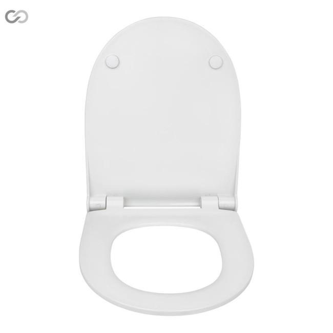 Capac vas WC metal fix.(SPM-12), 346х442мм
