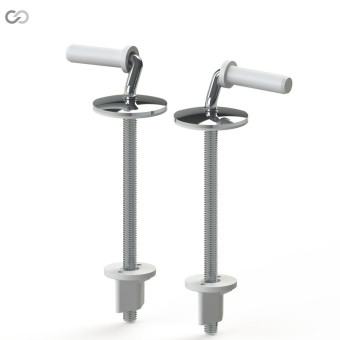 Set fixare capac WC metal SU-6M.10.ZP