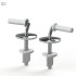 Set fixare capac WC metal SU-1M.10.ZP