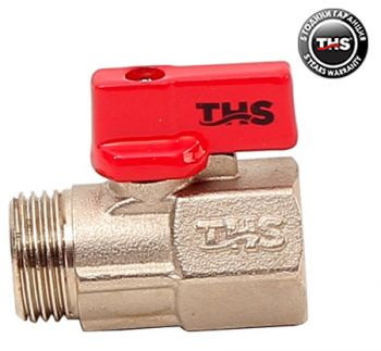 Красный мини кран FM 1/2 THS 42