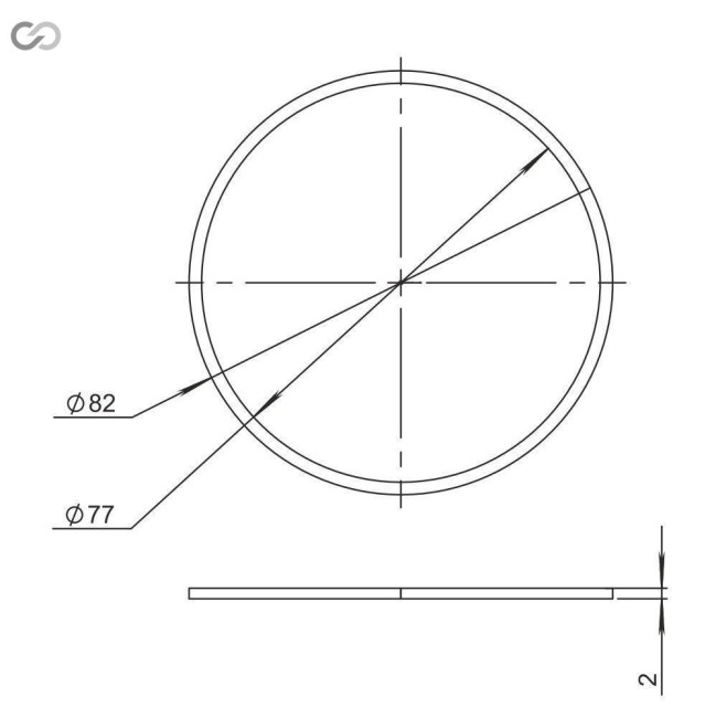 Garnitura sifon chiuveta (K1000.0030.ZP)