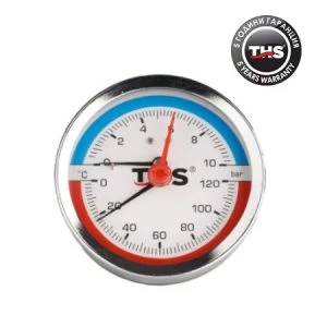 Termomanom.Centr D80 10bаr,120C 1/2"THS 2475