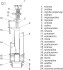 Mecanizm scurgere WC (AS-05) buton SoloPlast