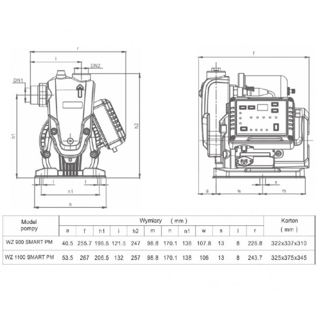 WZ 900 SMART PM 230V pompa Omnigena